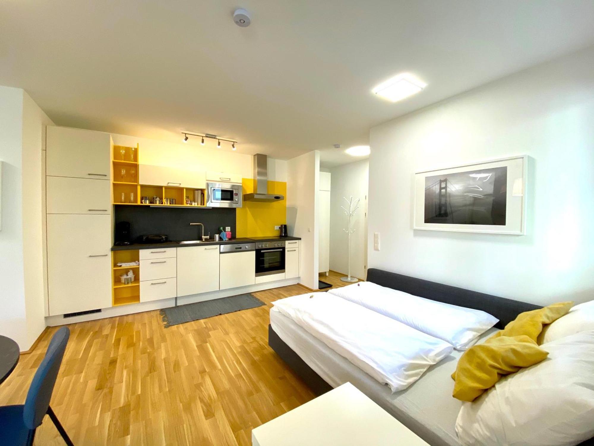 Topmodernes Sonnenwohnen Apartment Bei U-Bahn Und Therme Wien Oberlaa, 15 Min Bis Stephansplatz Exterior photo